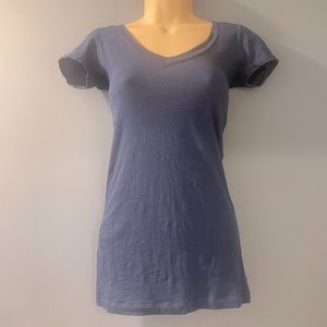 American Eagle Outfitters V-Neck Tee - Dark Blue/Navy